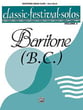 Classic Festival Solos Vol. 2 Baritone BC Solo Part cover
